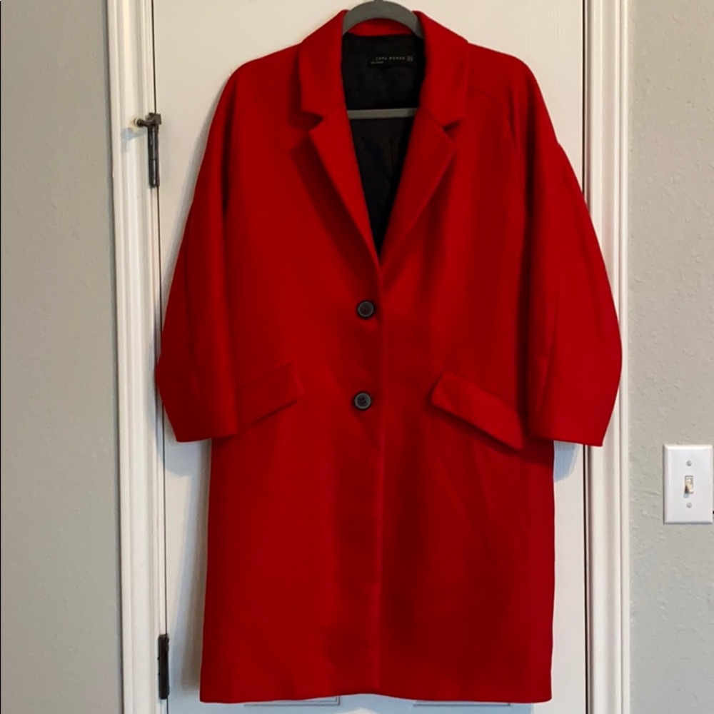 ZARA - Red Coat